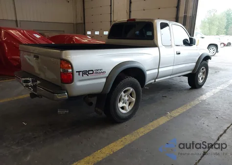 2002 Toyota Tacoma Base V6 from USA, damaged, VIN 5TEWN72N02Z898602